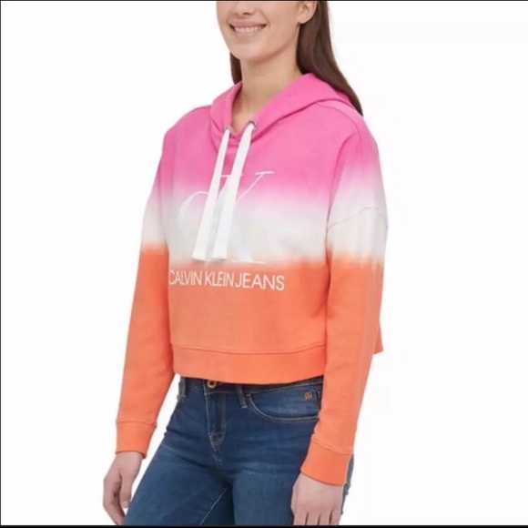 SOLD Host Pick! CALVIN KLEIN Colorful Hoodie - Picture 6 of 13